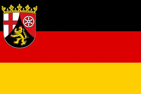 Landesflagge Rheinland-Pfalz