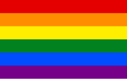 Prideflagge | Auslegerfahne