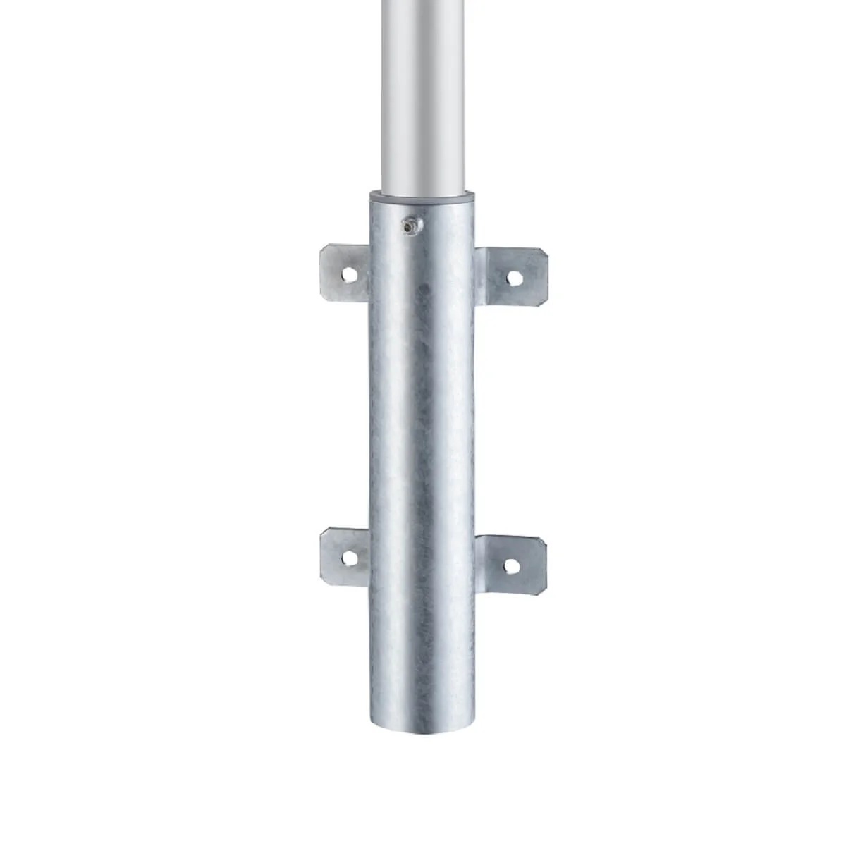 Stahl-Wandhalterung (WZ) für Ø 90 oder 100mm Maste