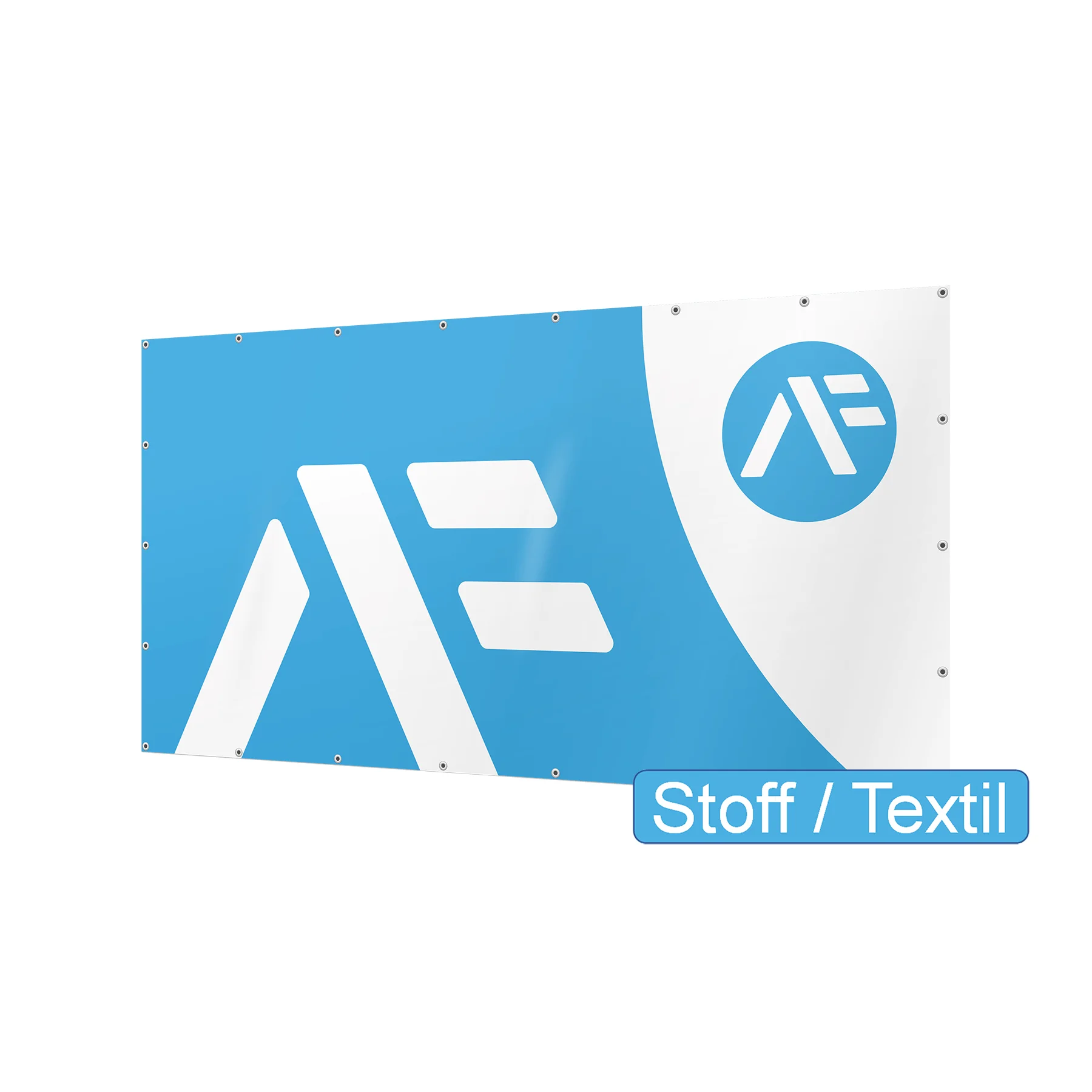 Stoff-Banner Querformat