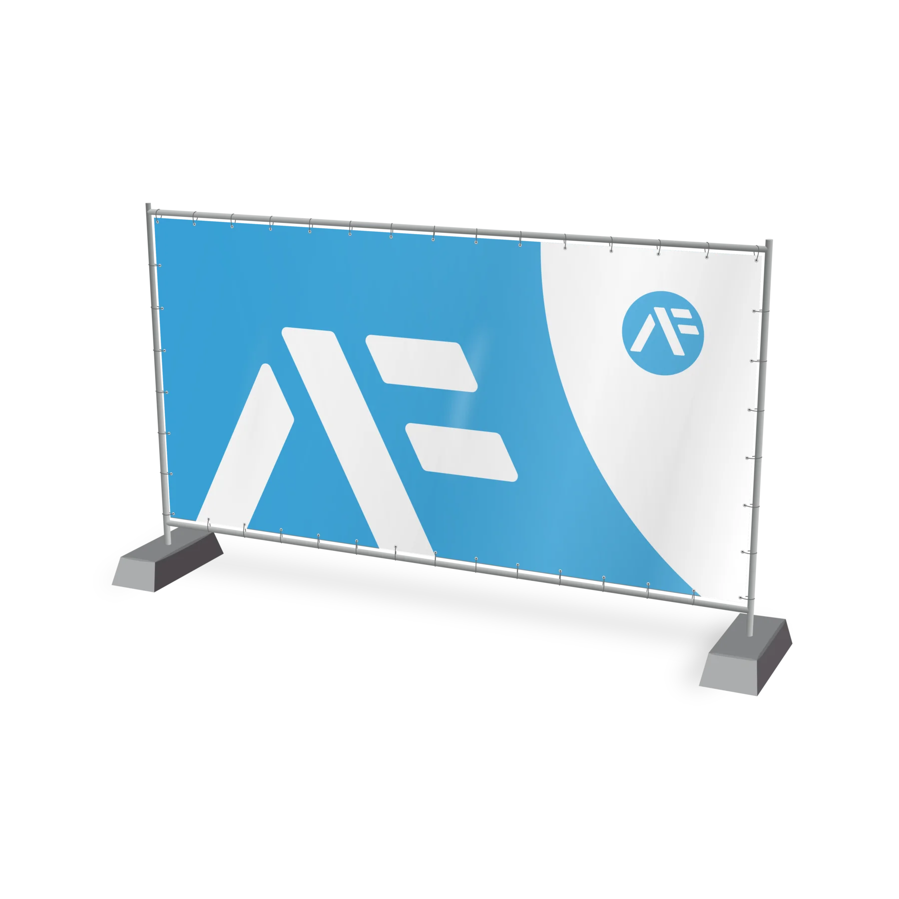 Bauzaunblende / Großformatbanner