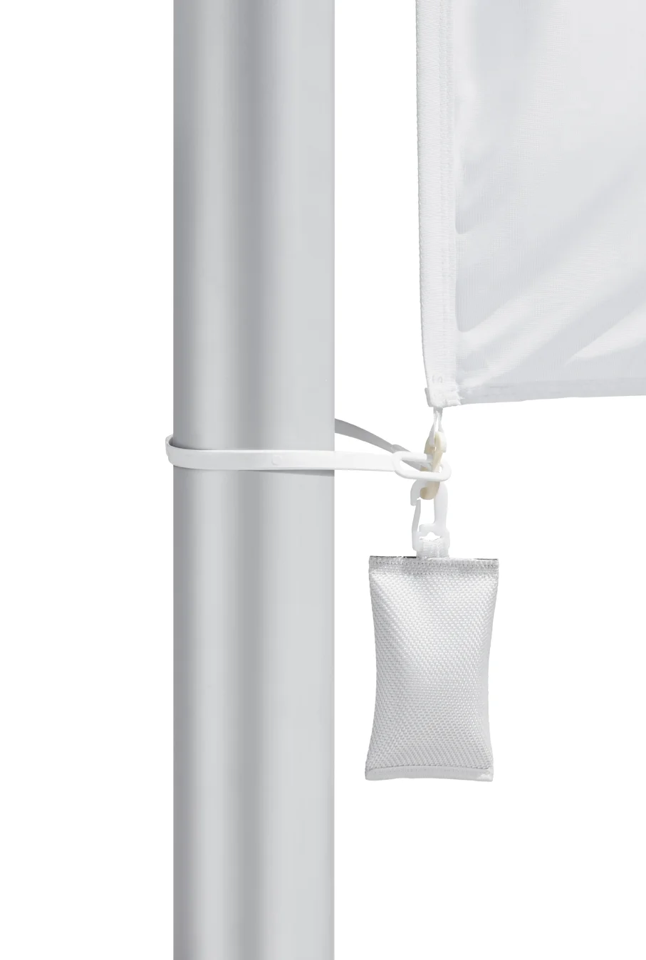 Fahnenmast Robust mit Ausleger