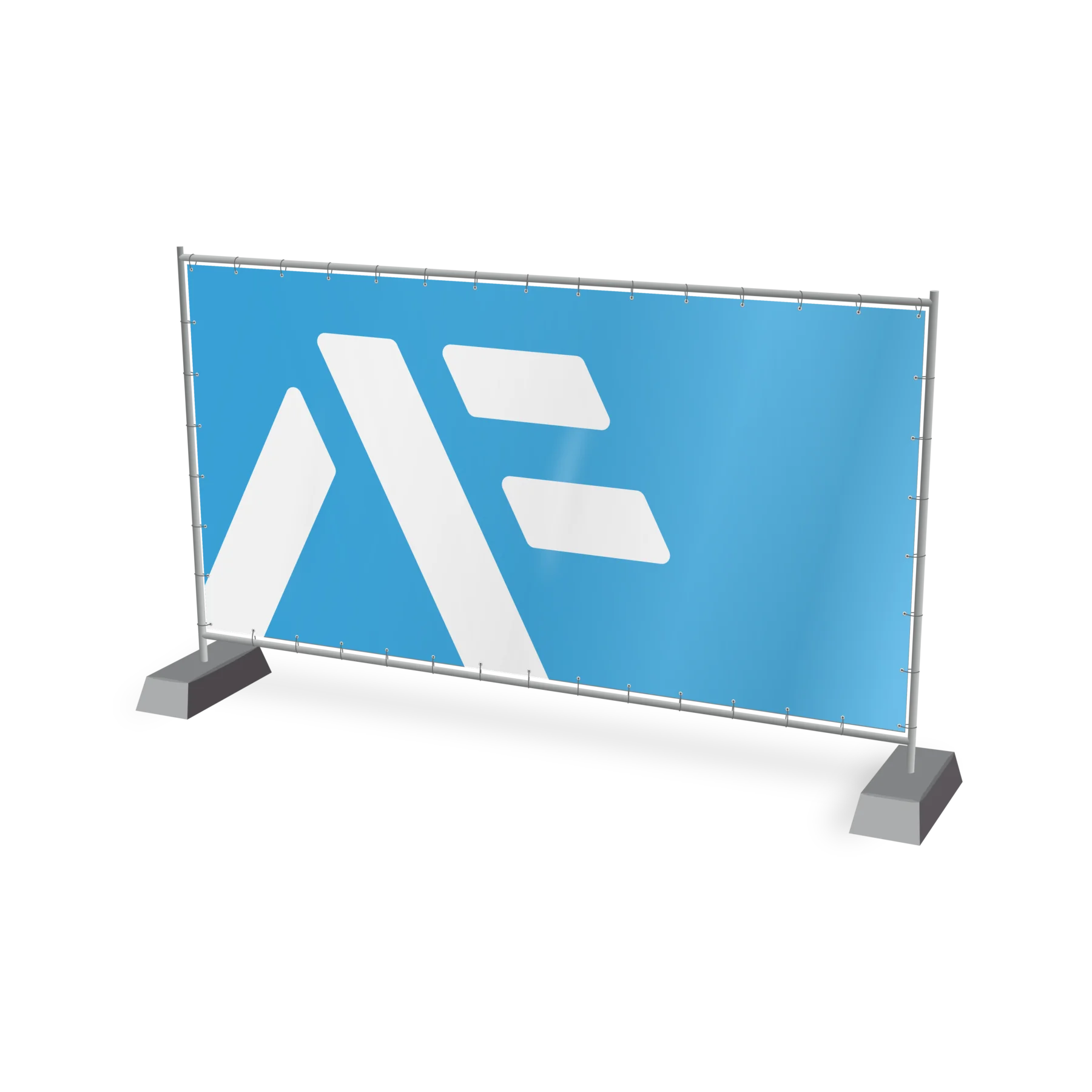 Bauzaunblende / Großformatbanner