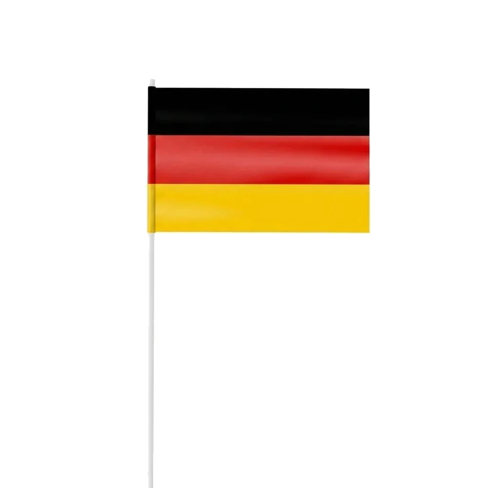 Deutschlandfahne | Papier Schwenkfahne